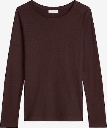 T-shirt Marc O'Polo DENIM en marron : devant