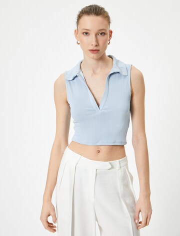 Koton Top in Blue: front