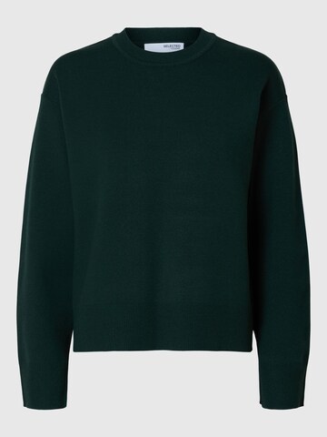 SELECTED Pullover in Grün