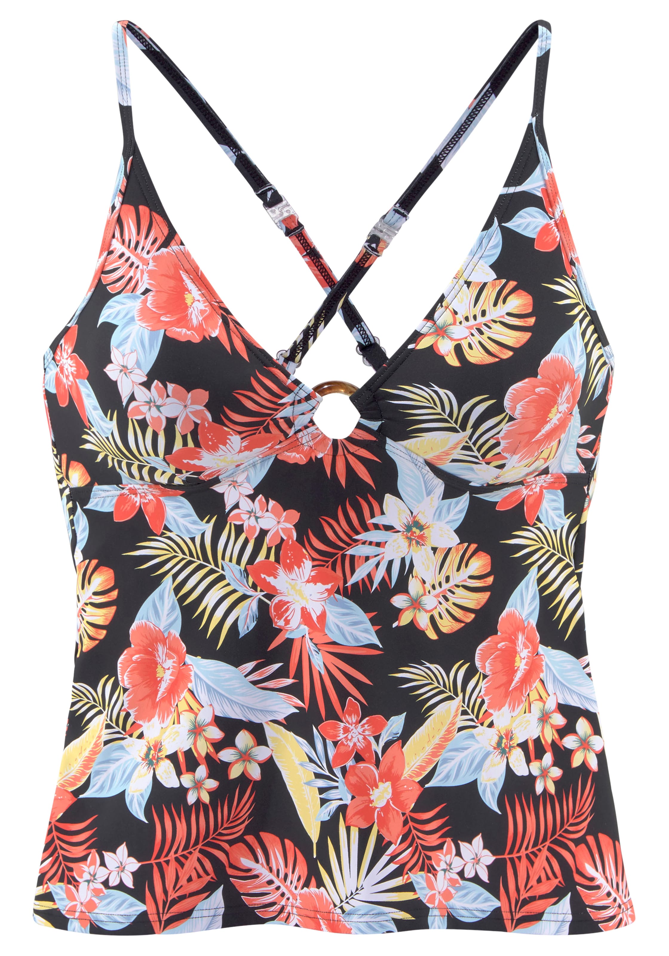 s.Oliver Tankini in Mixed colours: front