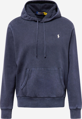 Sweat-shirt Polo Ralph Lauren en bleu : devant