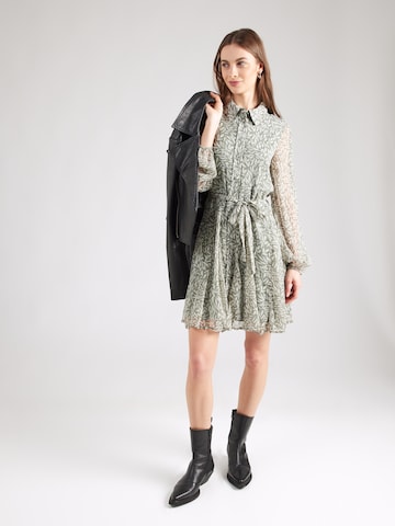 VERO MODA Платье-рубашка 'VMSMILLA' в Зеленый: спереди