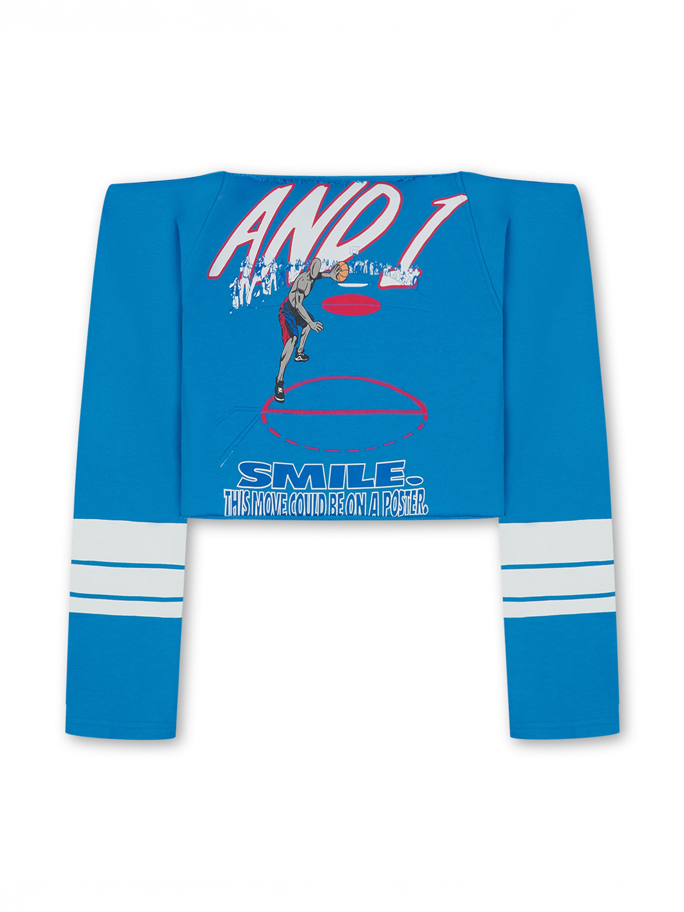 AND1 Paita värissä sininen: etupuoli