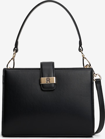 TOMMY HILFIGER - Malas de tiracolo 'HERITAGE' em preto: frente