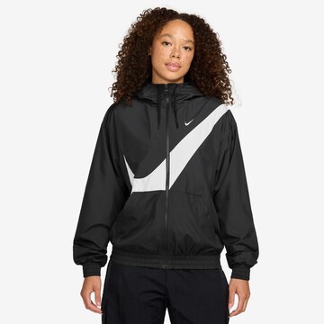 Nike Sportswear Jacke in Schwarz: Vorderseite
