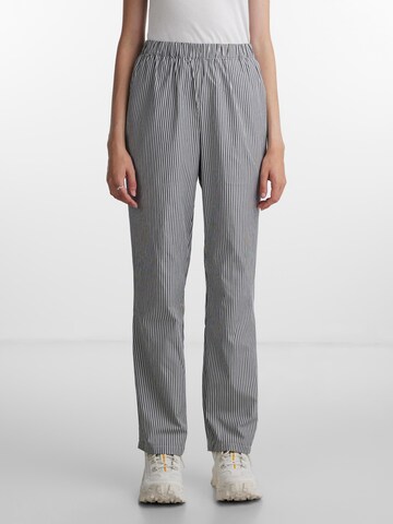 PIECES Loosefit Hose 'HOLLY' in Grau: Vorderseite