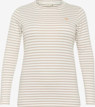 KAFFE CURVEMajica 'Lia' - bijela boja: prednji dio