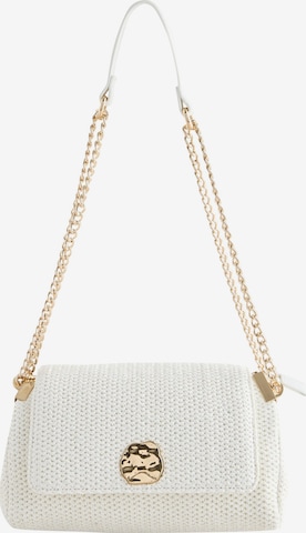 Next Axelremsväska i vit: framsida