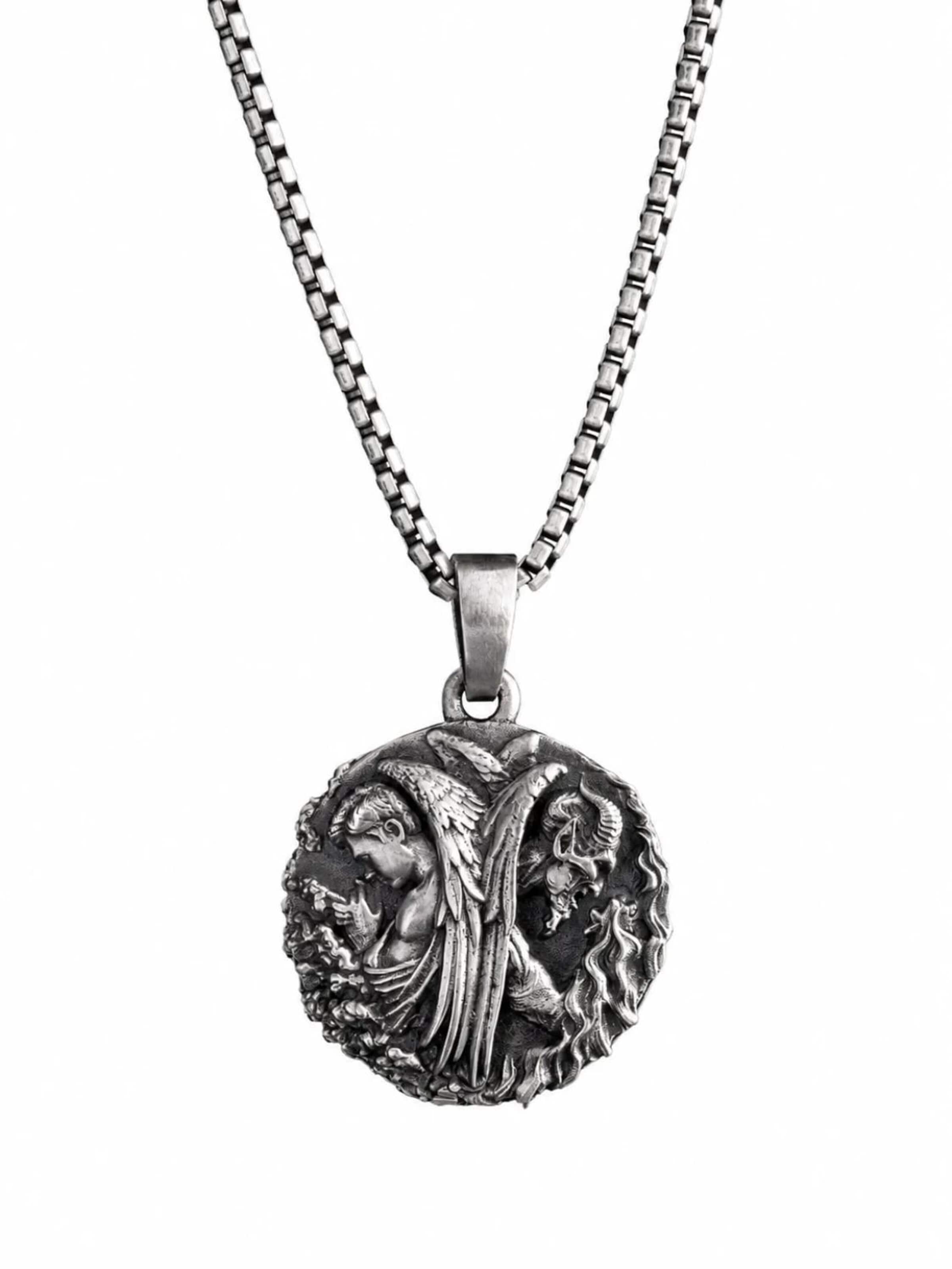 Ciondolo di REYTEL in argento: frontale
