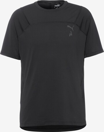 PUMA Performance Shirt 'SEASONS' in Black: front