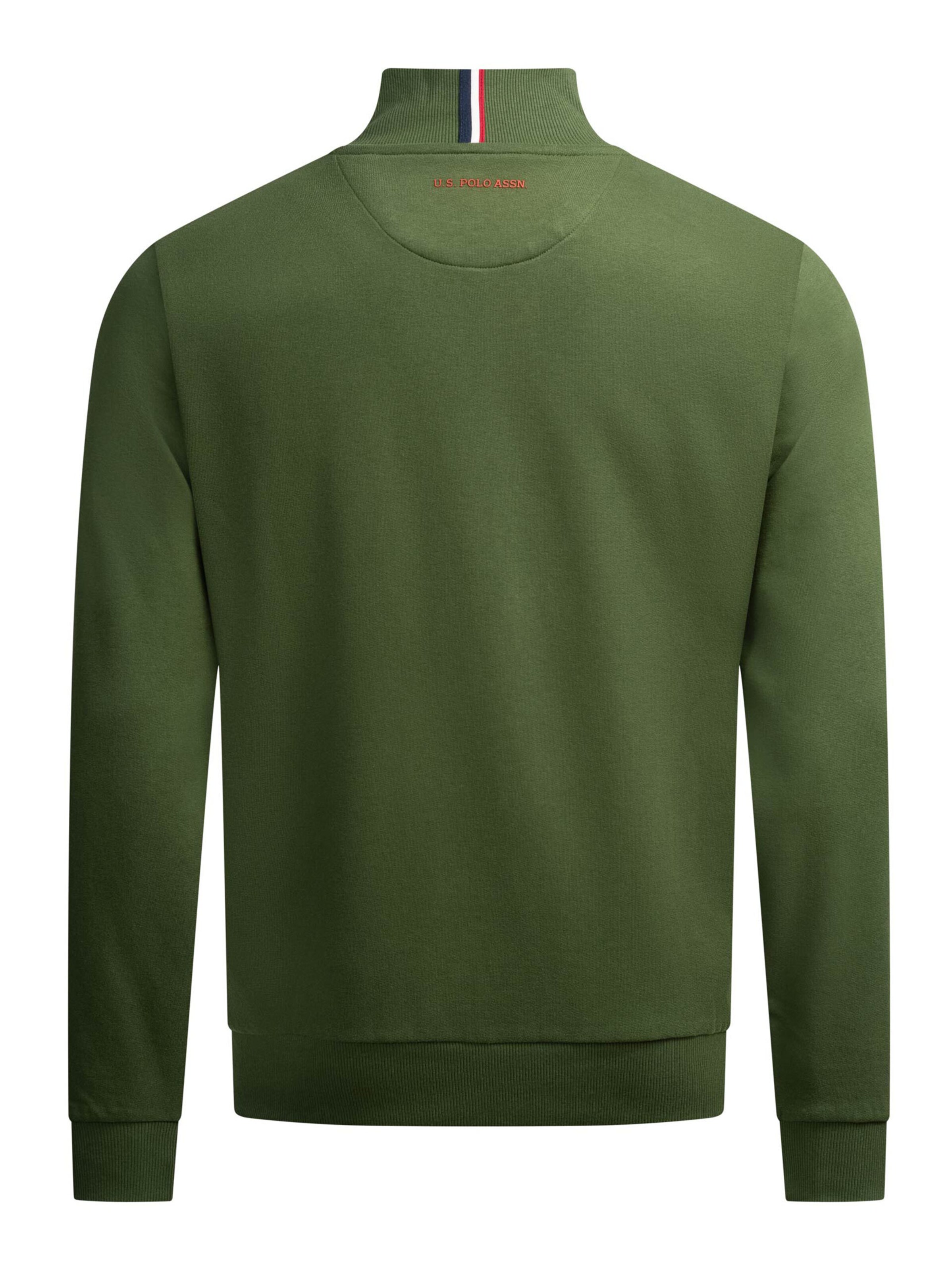 U.S. POLO ASSN. Sweatvest in Groen