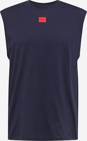 HUGO Bluser & t-shirts 'Dankto241' i blå: forside