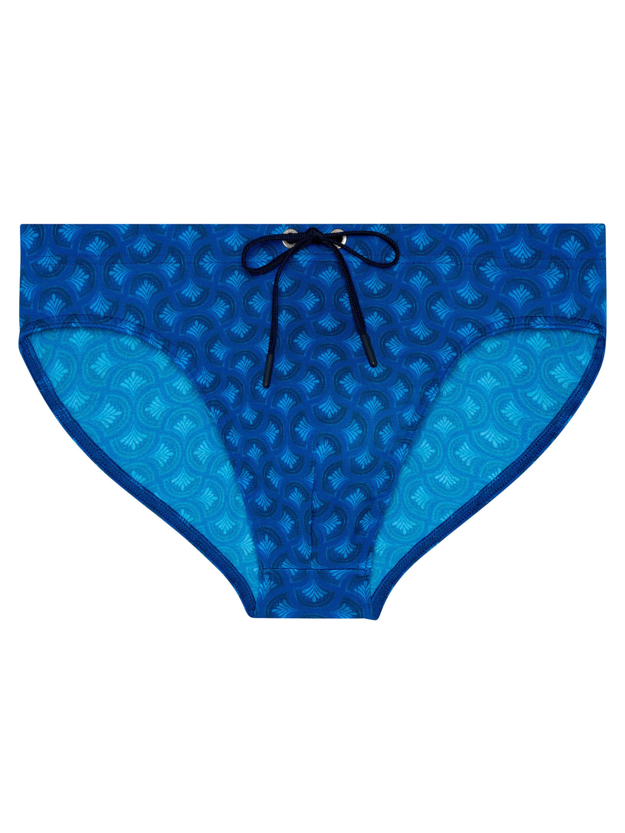HOM Badehose ' Swim Mini Briefs Trinacria ' in navy, Produktansicht
