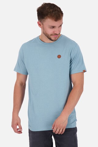 Alife and Kickin Shirt 'MaddoxAK' in Blau: Vorderseite