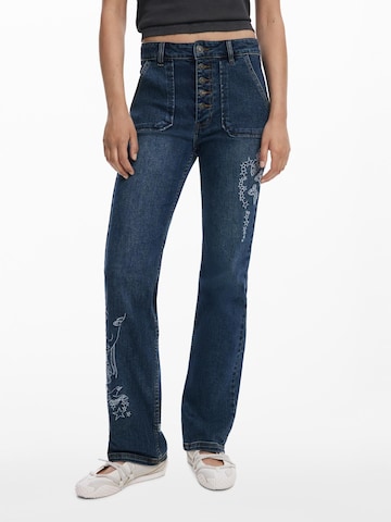 Desigual Slimfit Kavbojke | modra barva: sprednja stran