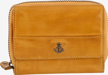 Harbour 2nd Wallet 'Carla' in Yellow: front