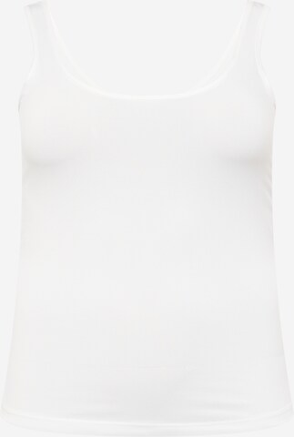 EVOKED - Top 'JENNI' em branco: frente