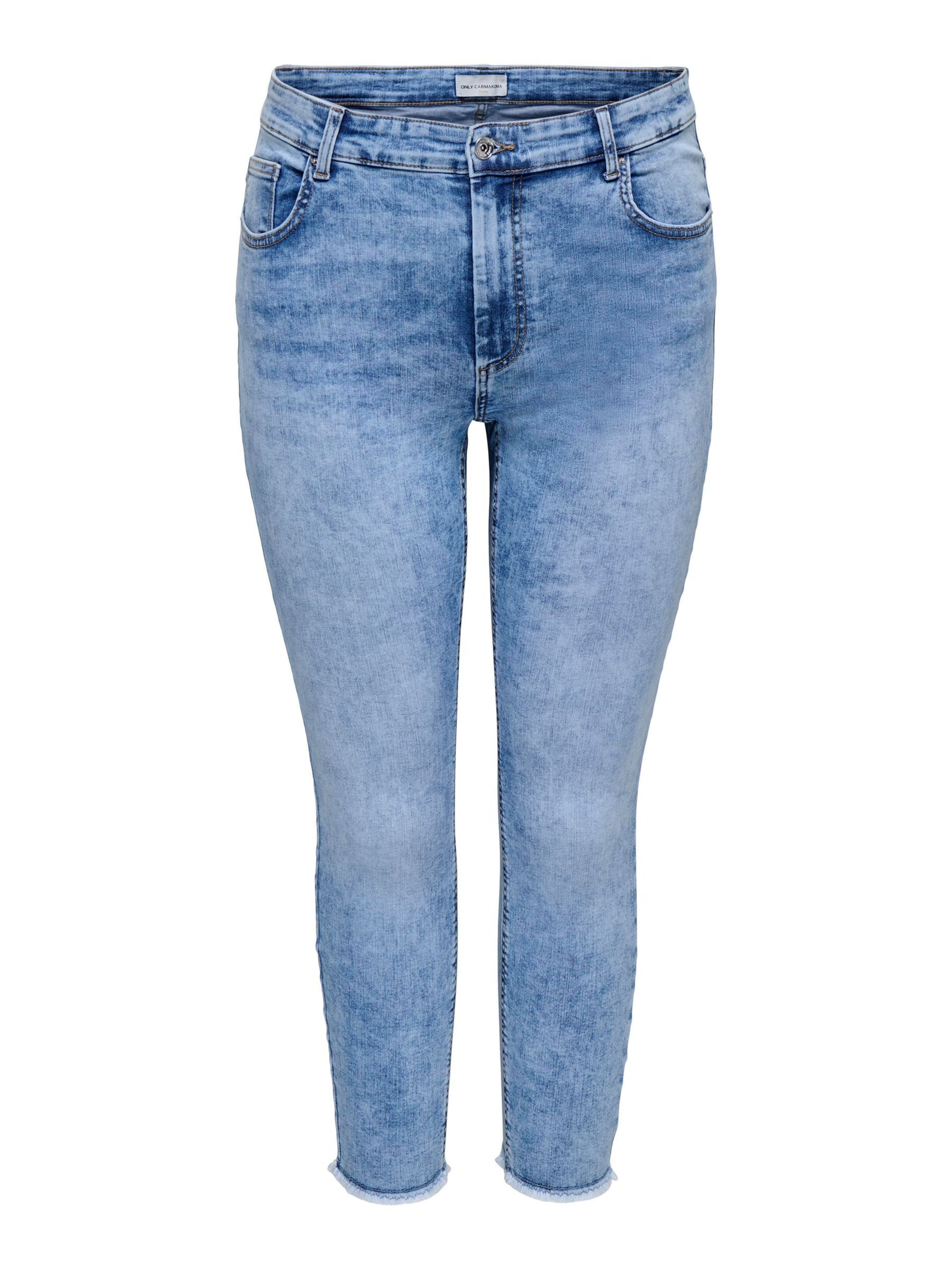 ONLY Carmakoma Slim fit Jeans 'CARWilly' in Blue: front