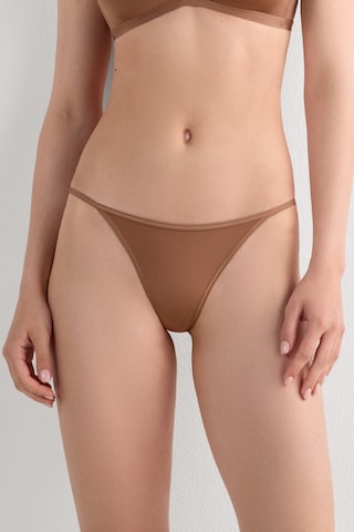 INTIMISSIMI Thong in Beige: front