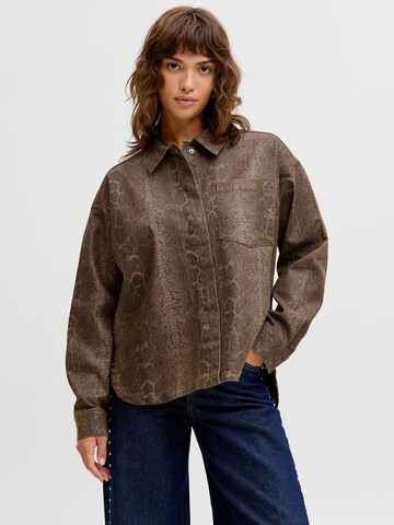 Camicia da donna 'JXJAMILA' di JJXX in marrone: frontale