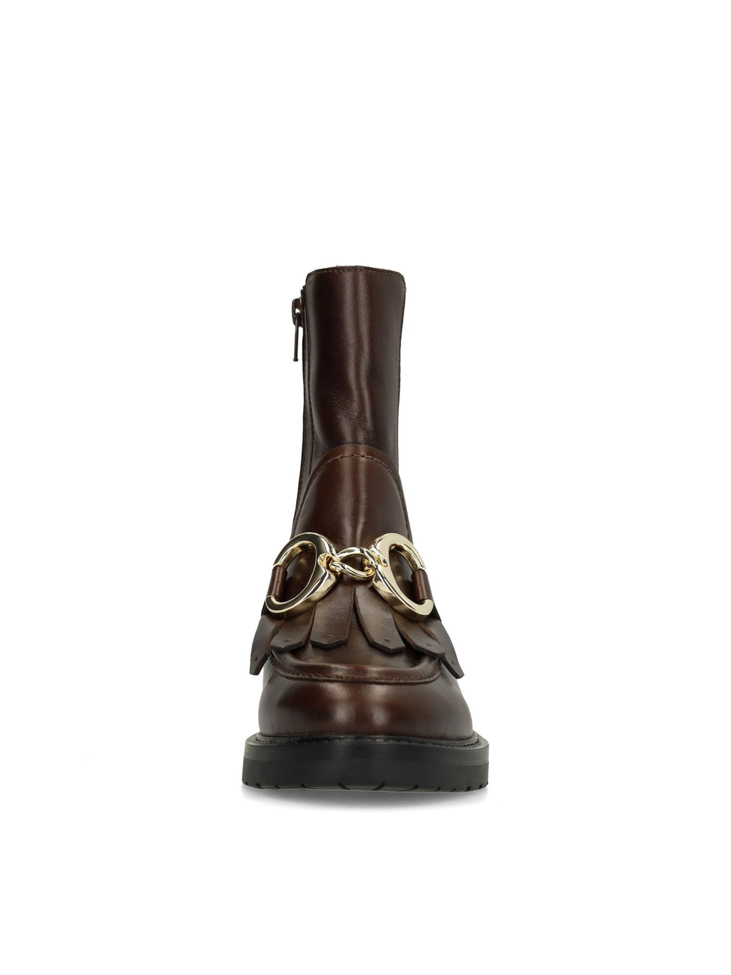 MANFIELD Stiefelette in Braun