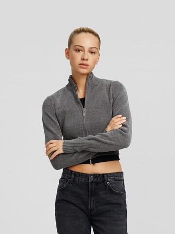 Cardigan Bershka en gris : devant