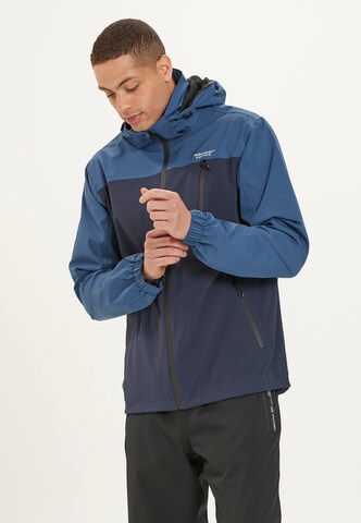 Weather Report Outdoor jacket 'Delton' in Blue: front