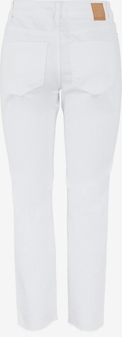 Skinny Jean 'Luna' PIECES en blanc