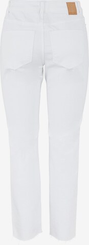 Skinny Jeans 'Luna' di PIECES in bianco