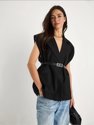 Bianco Lucci Bodywarmer 'Westen' in Zwart