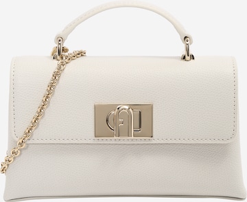 FURLA Handbag in White: front