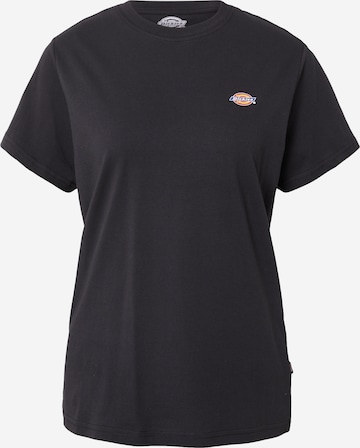 Tricou 'Mapleton' de la DICKIES pe negru: față