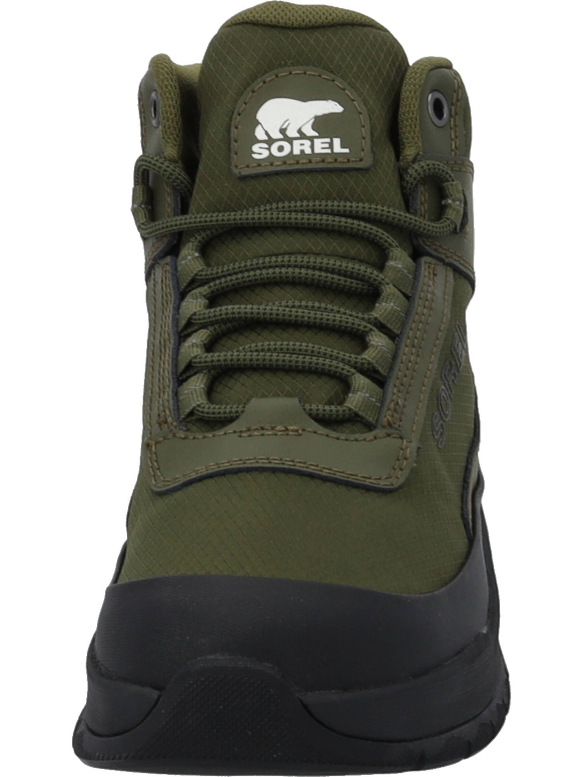 SOREL Lace-up boot 'Outing NW Sneaker Mid 2138721' in Green