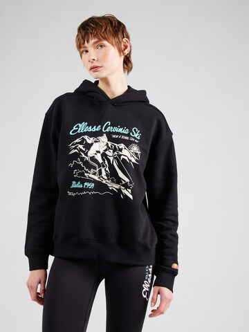ELLESSE Hoodie 'Brunner' in Schwarz: Vorderseite