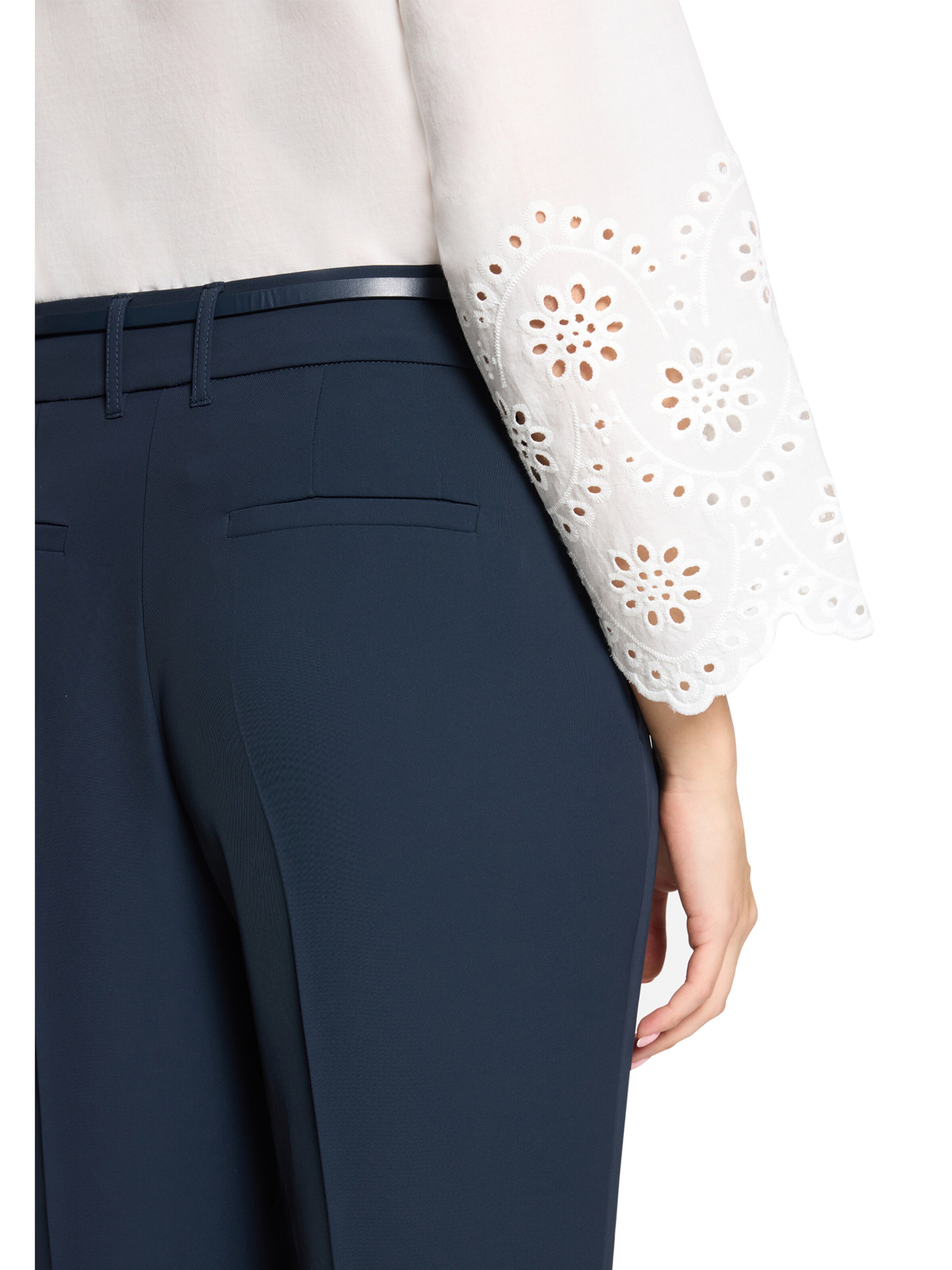 Betty Barclay Regular Stoffhose unifarben in Blau