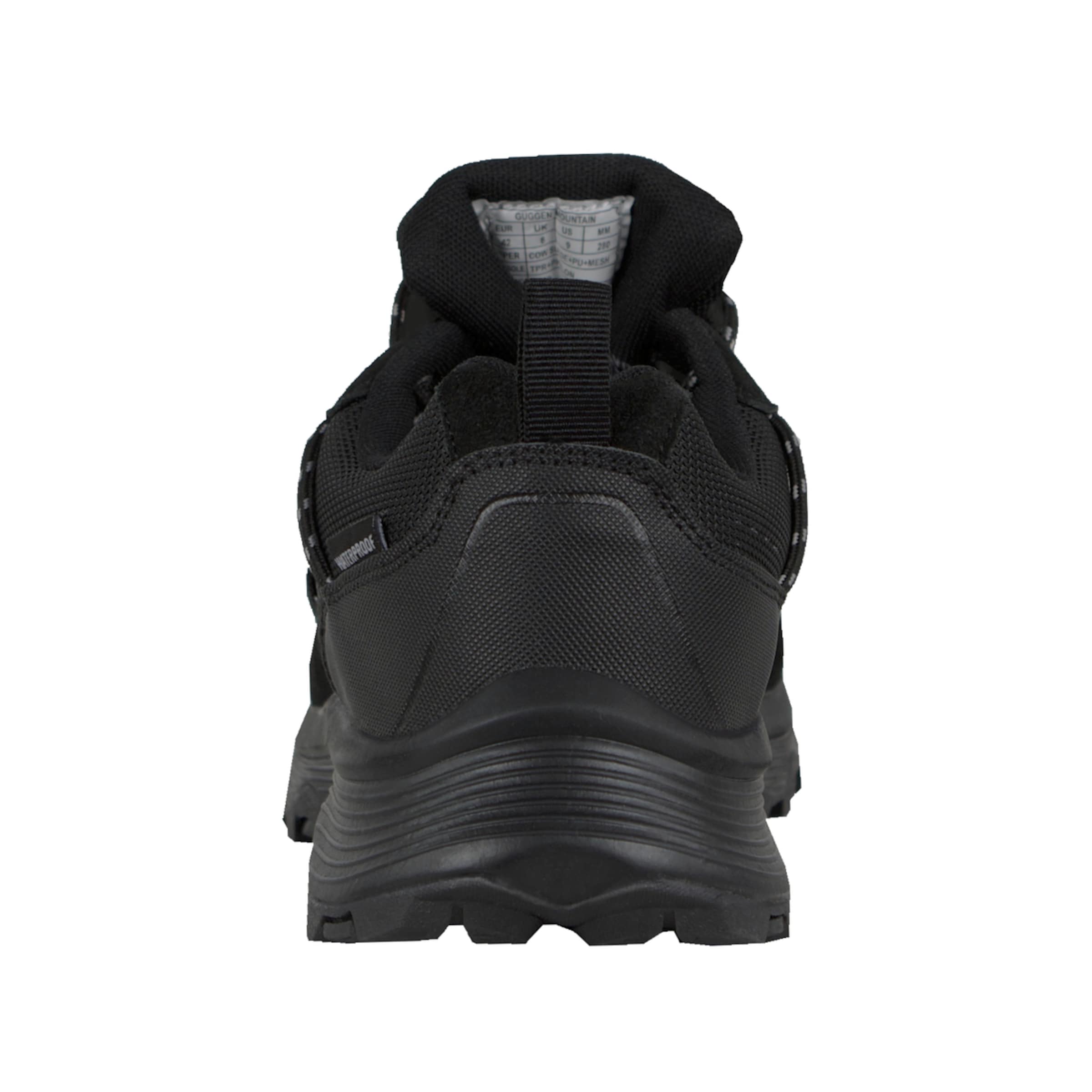Guggen Mountain Low shoe in Black