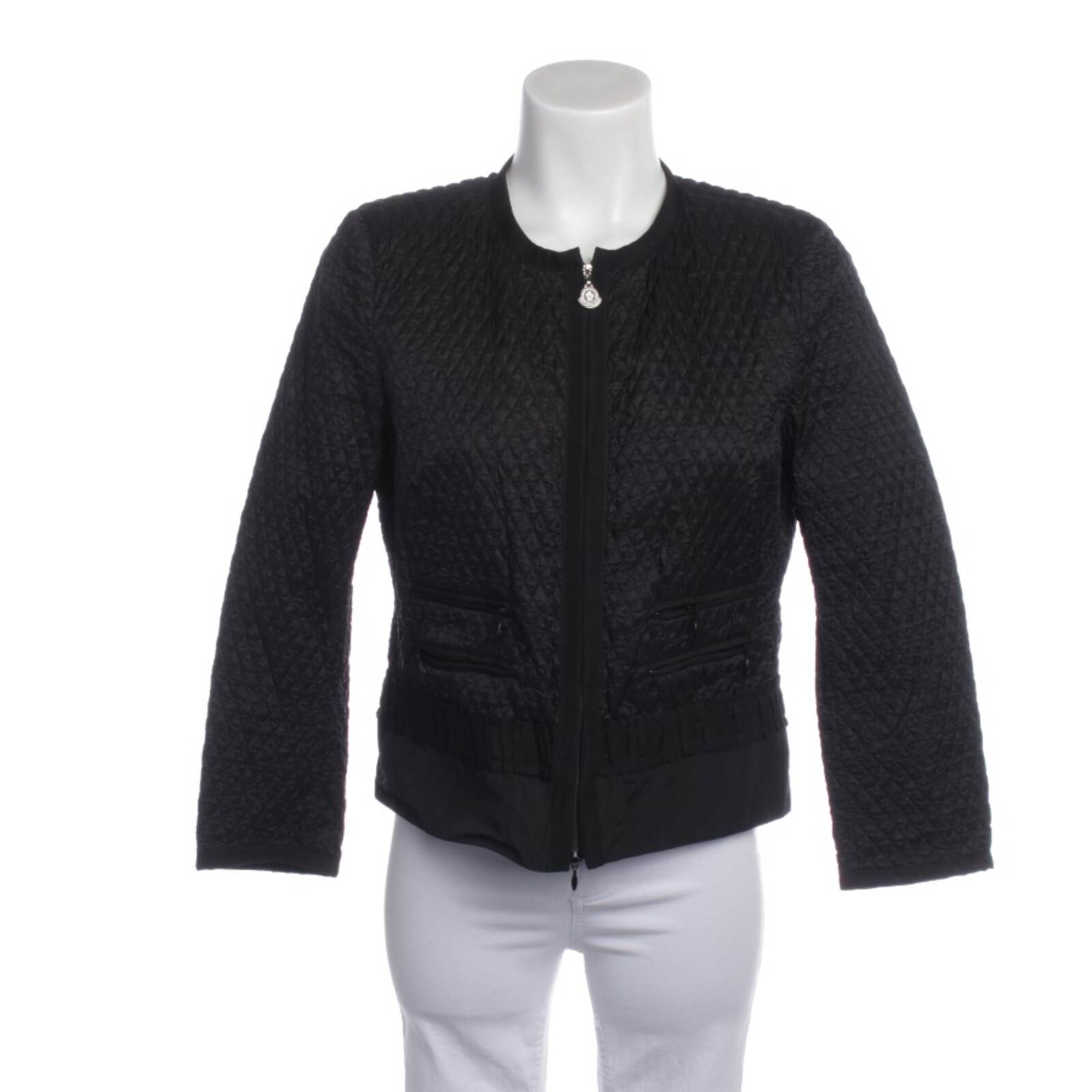 MONCLER Jacket & Coat in M in Black: front