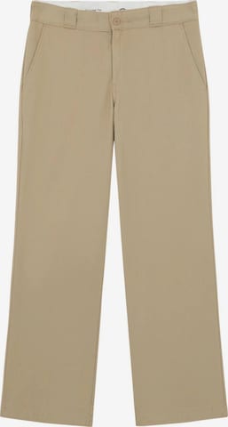 DICKIES Regular Панталон в бежово: отпред