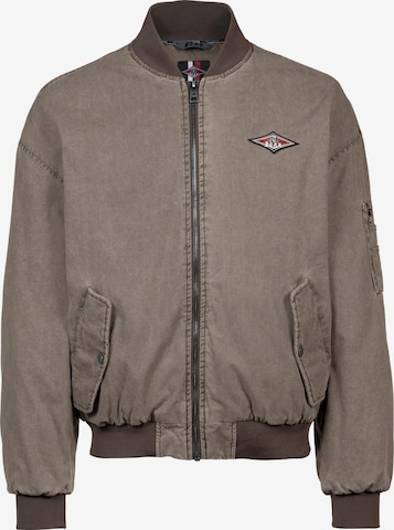 BEAR Jacke in Grau: Vorderseite