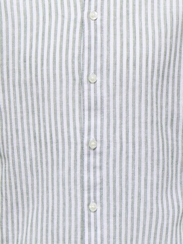 Only & Sons Junior Slim Fit Skjorte 'OSJCaiden' i grå