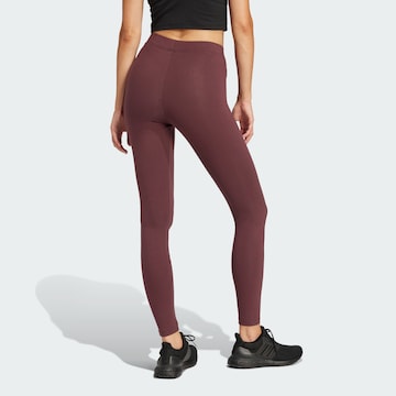 ADIDAS SPORTSWEAR Skinny Workout Pants in Red