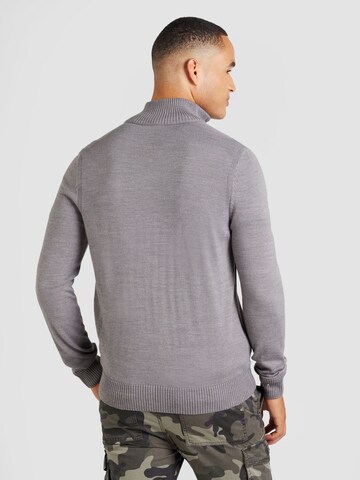 BOSS Knit Cardigan 'Avac' in Grey