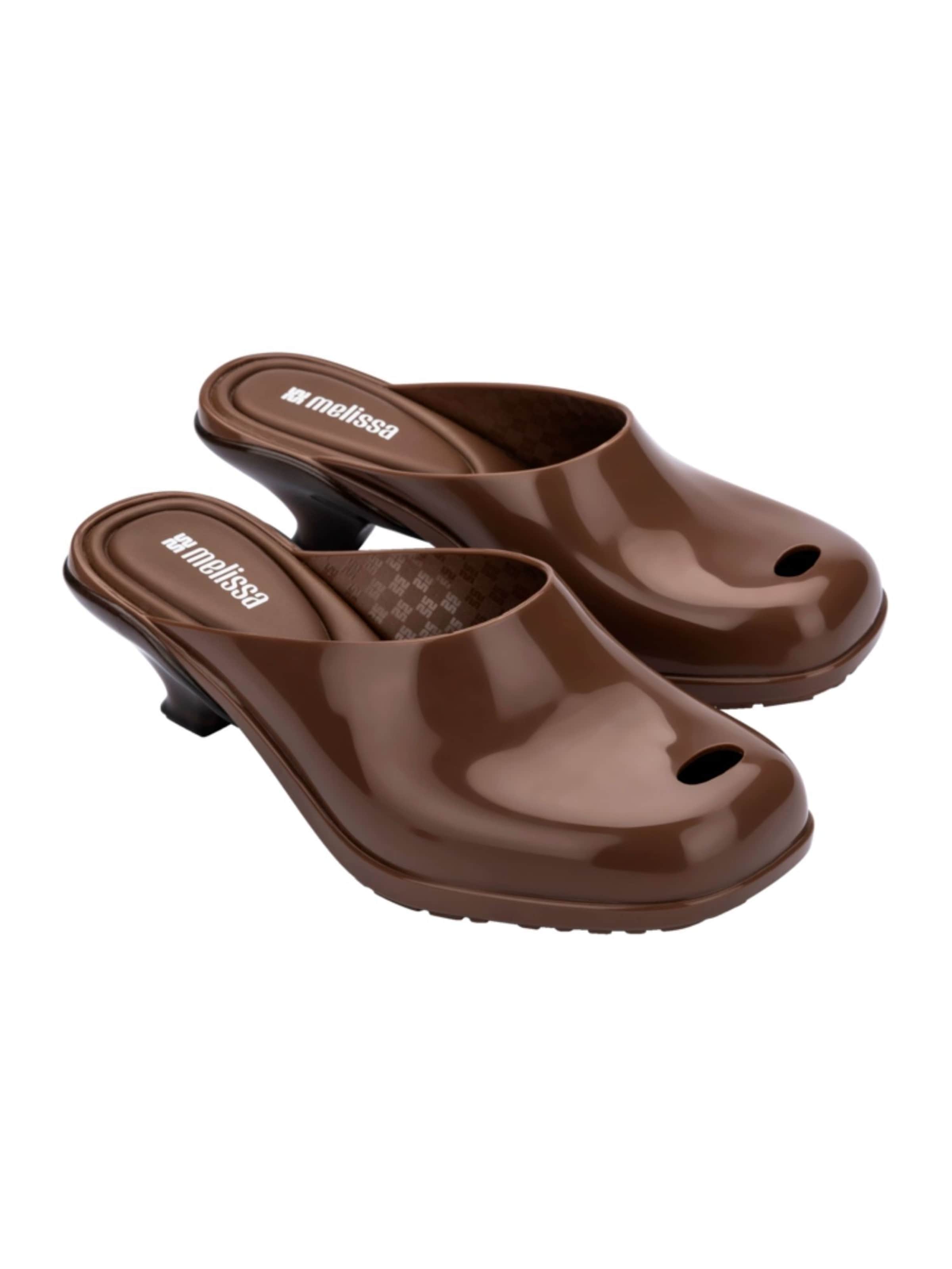 MELISSA Clogs 'Gaia' in Brown