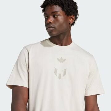 ADIDAS ORIGINALS Shirt 'Messi' in Beige