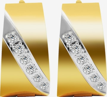 Akzent Ohrringe 'Esme, langlebig' in Gold: Vorderseite