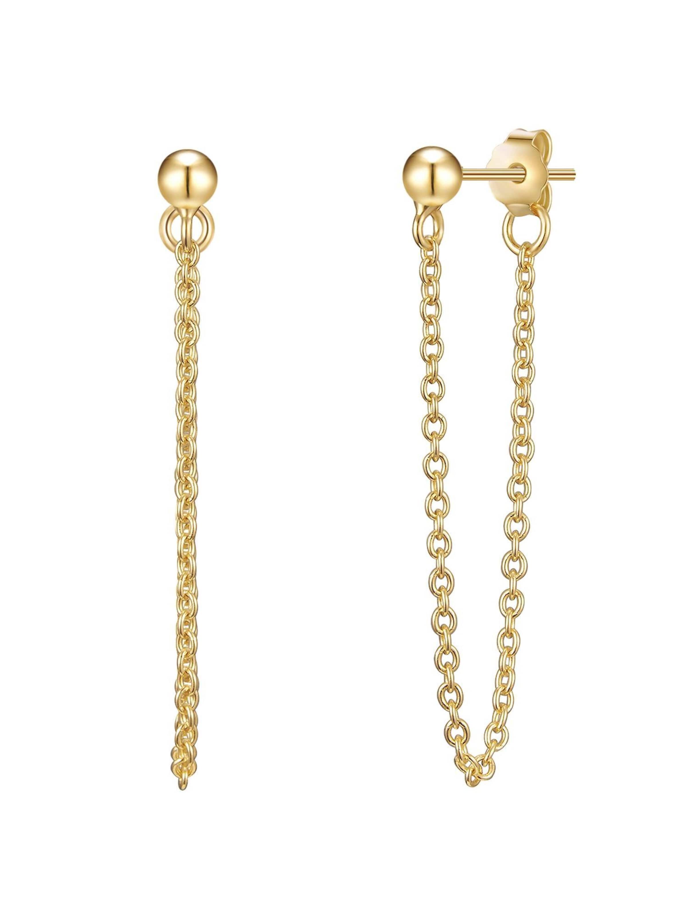 Glanzstücke München Oorbellen in Goud: voorkant