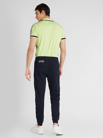 CAMP DAVID Tapered Pants in Blue