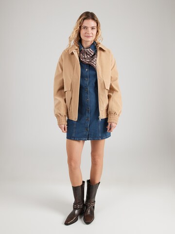 TOPSHOP Skjortklänning 'TAYLOR' i blå