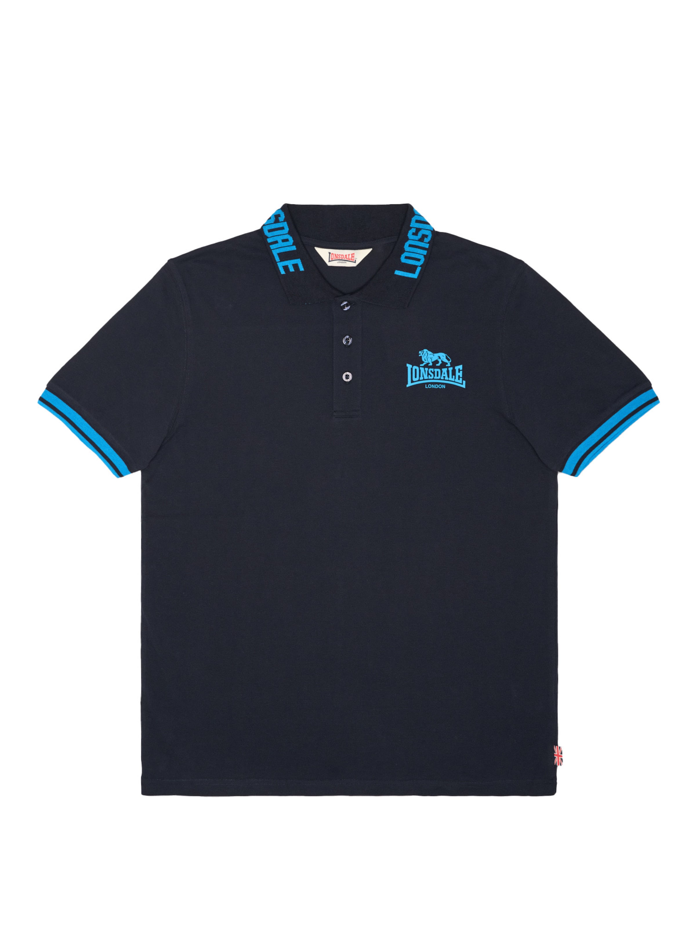 LONSDALE Shirt 'Byermoor' in Blue: front