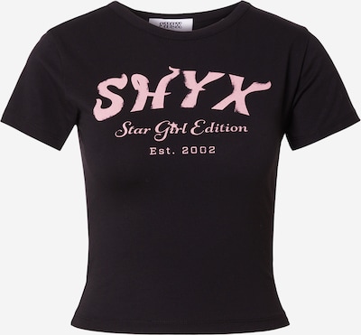 SHYX Μπλουζάκι 'Rebecca' σε ανοικτό ροζ / μαύρο, Άποψη προϊόντος